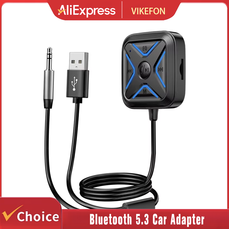 Bluetooth Adapter Receiver - Universally Bluetooth 5.3 Car Adapter 3.5mm