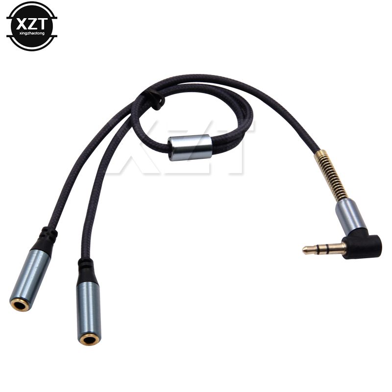 Earphone Splitter Jack - 3.5mm 1 To 2 Audio Aux