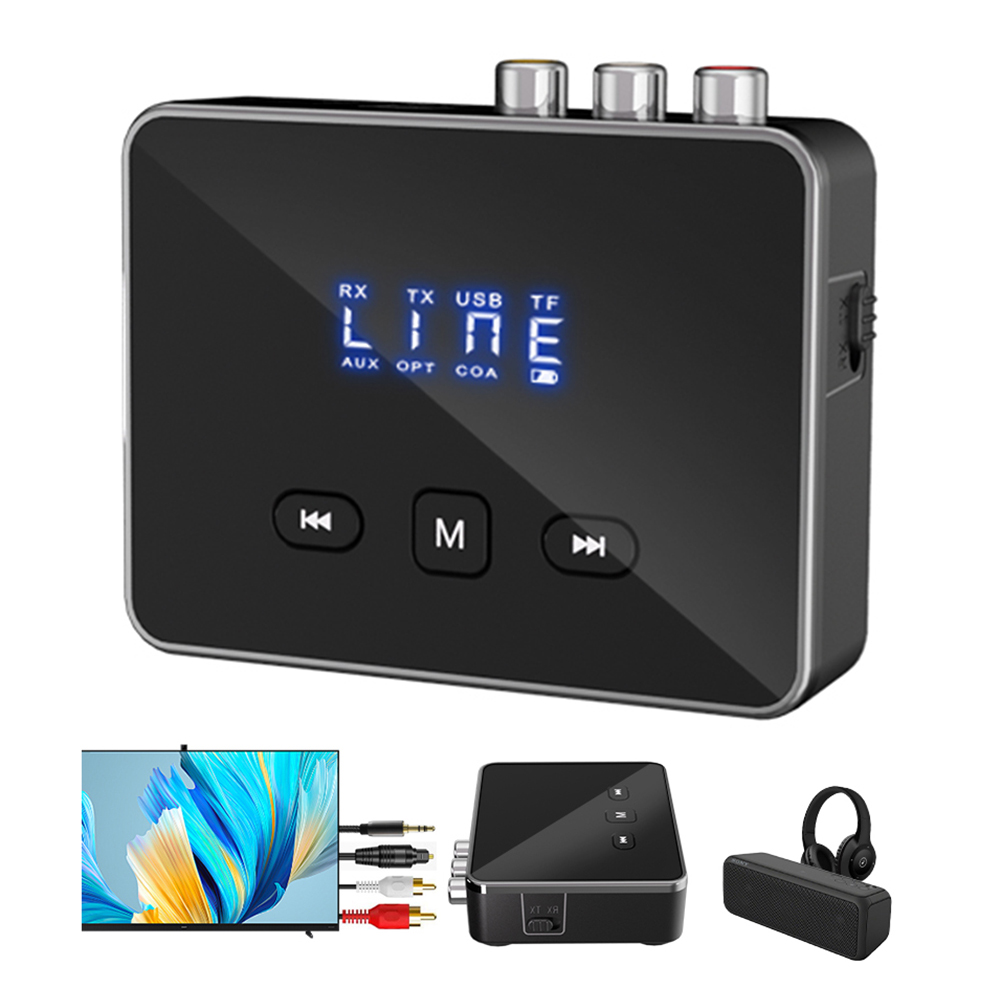 Bluetooth Adapter Receiver - BT 5.4 Transmitter Receiver AUX 3.5mm