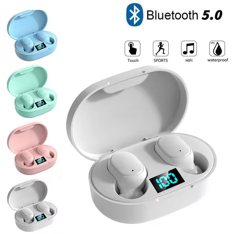 Wireless Earbuds Tws - A6S TWS Earphone Wireless Bluetooth Headset