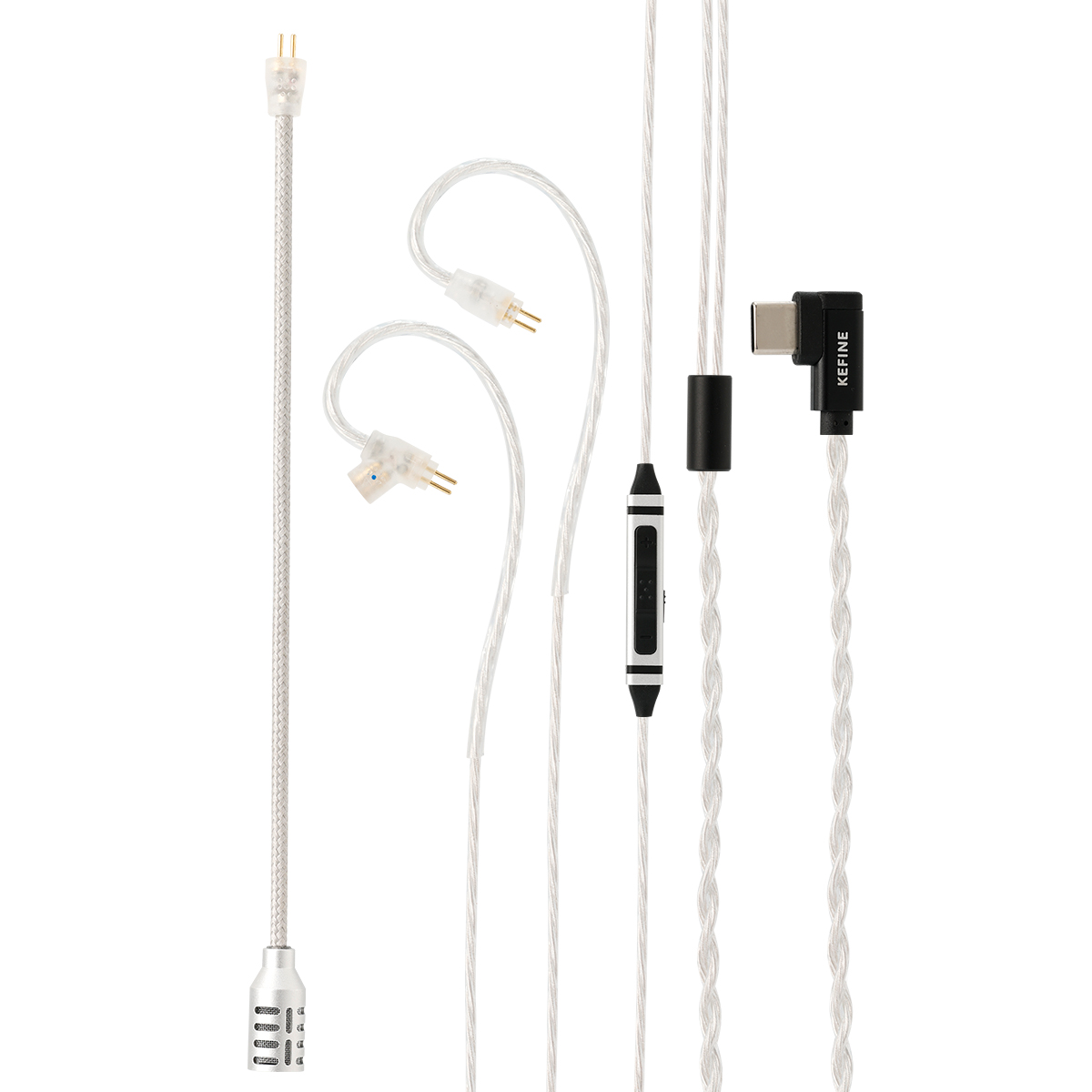 Usb C Earphone - Kefine Gaming Cable for HiFi Wired