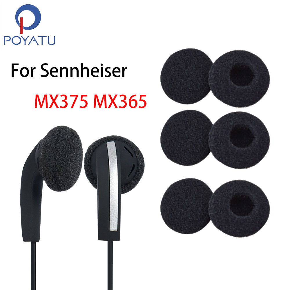 Earphone Foam Tip - POYATU Replacement Earbud For Sennheiser MX37