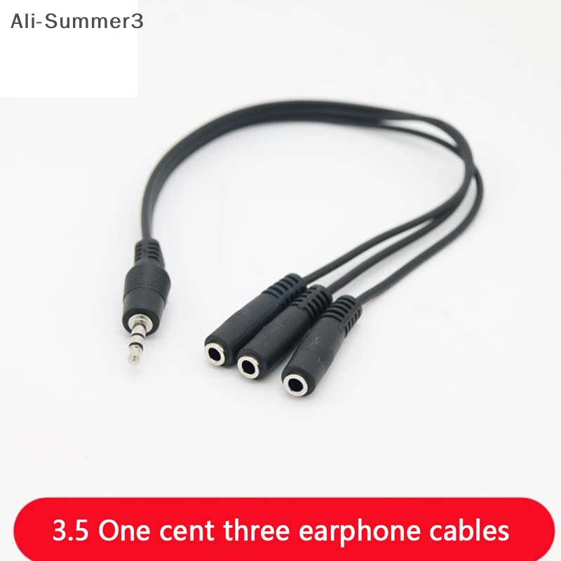 3.5mm 3 Way Port Aux Multi Hea - Earphone Splitter Jack review and price