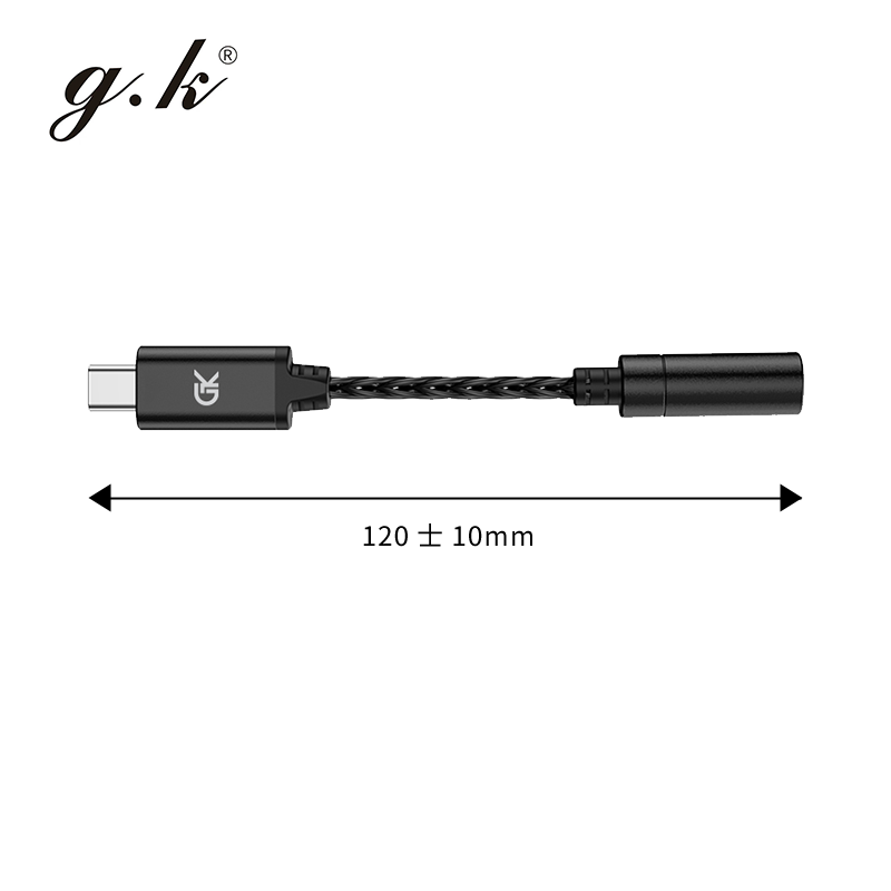 GK X1 Earphone Adapter Type-C  - Usb C Earphone review and price