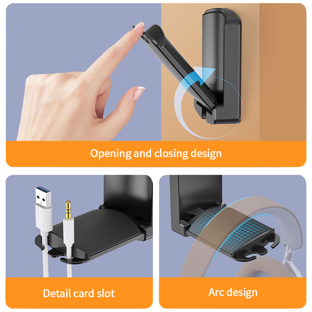 Folding Headset Stand Holder G - Headphone Stand Desk review and price