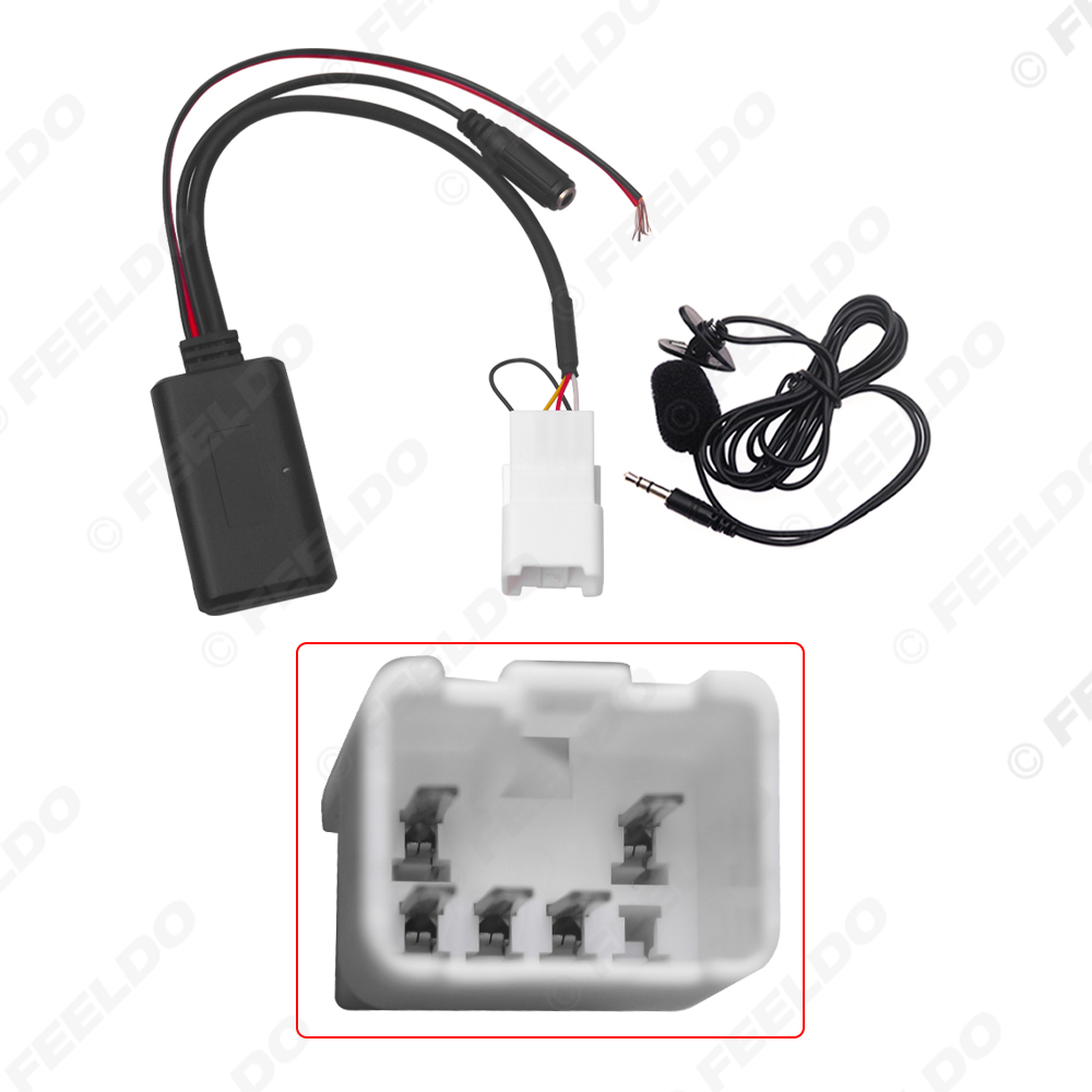 FEELDO 1PC Car 5Pin Wireless B - Bluetooth Adapter Receiver review and price