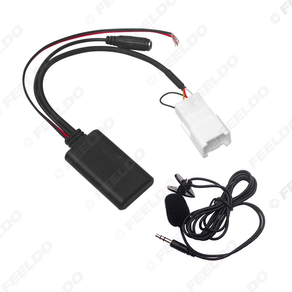 FEELDO 1PC Car 5Pin Wireless B - Bluetooth Adapter Receiver review and price