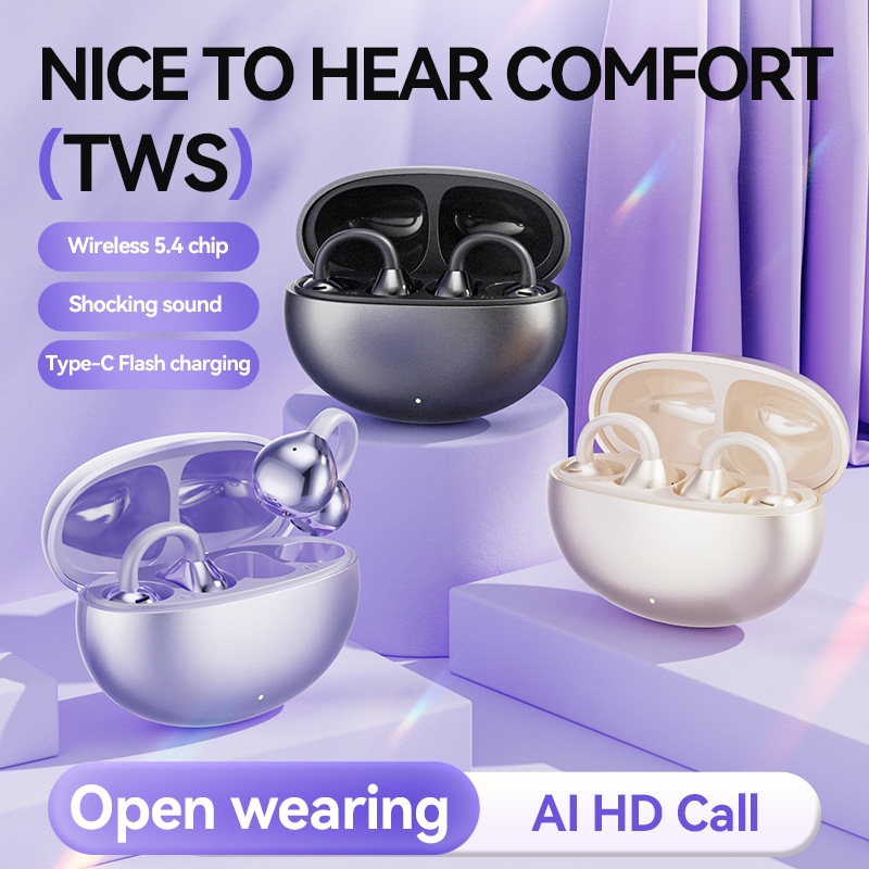 New Hot-Selling Ear-Clip Bluet - Wireless Earbuds Tws review and price