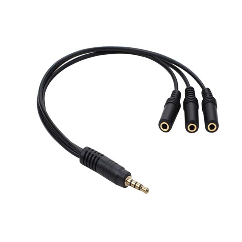 ⭐ 3.5mm 1 Male to 3 Female 3 W - Earphone Splitter Jack review and price