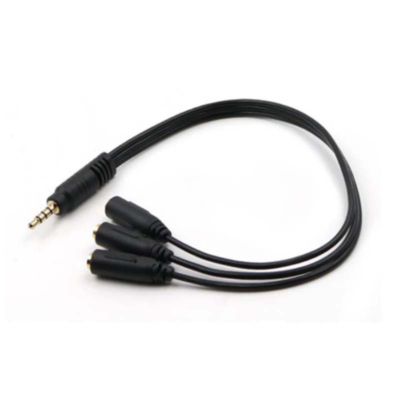 ⭐ 3.5mm 1 Male to 3 Female 3 W - Earphone Splitter Jack review and price