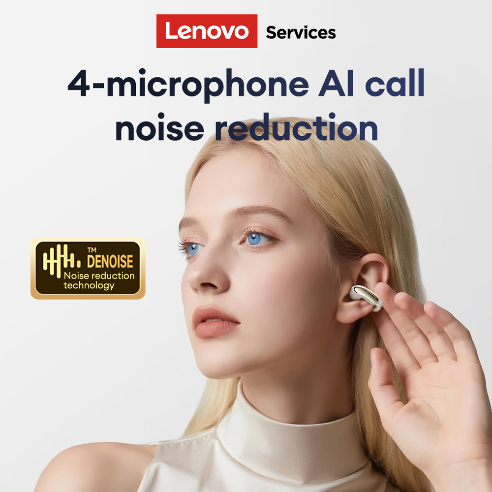Lenovo LES-108 Bone Conduction - Noise Cancelling Headphone review and price