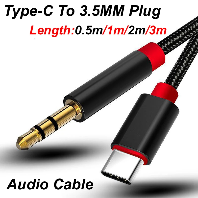 0.5m/1m/2m/3m Type-C USB-C To  - Audiophile Headphone Wired review and price