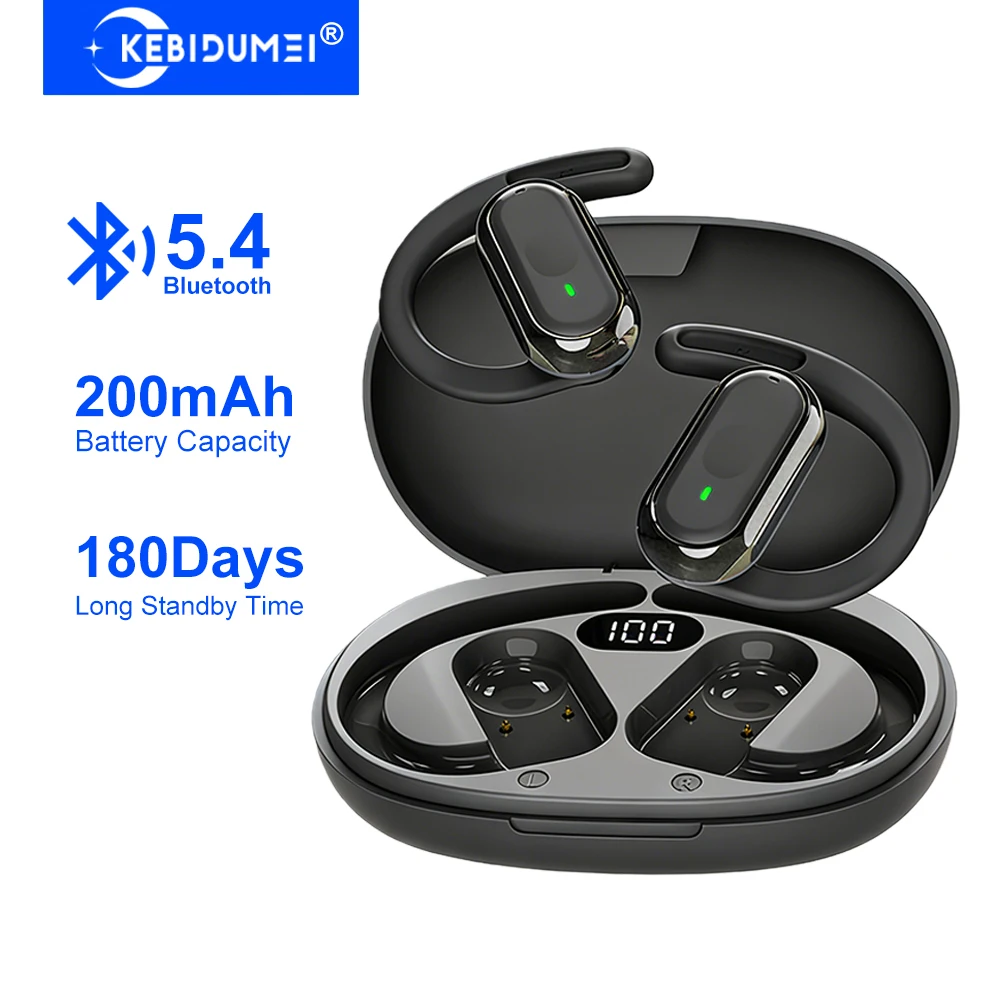 KEBIDUMEI Open-Ear Bluetooth 5 - Sports Earphone Hook review and price