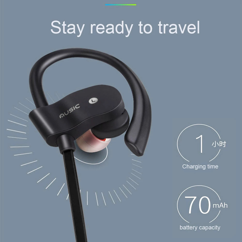 Sports Wireless Bluetooth Head - Sports Earphone Hook review and price