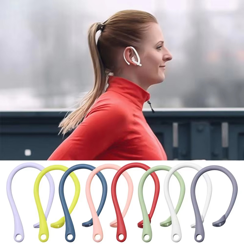 1 Pair Silicone Anti-lost Sili - Sports Earphone Hook review and price