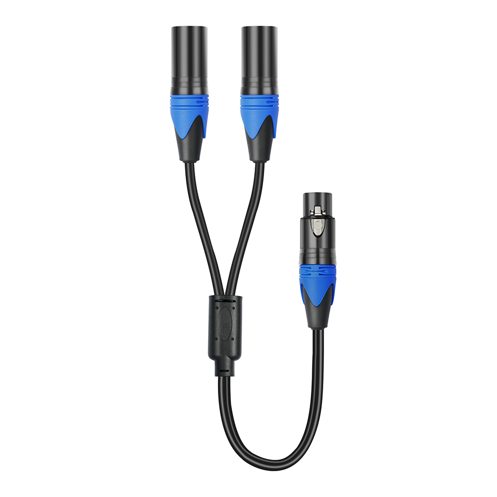 50cm 1 XLR Female To 2 XLR Mal - Audio Splitter Y review and price