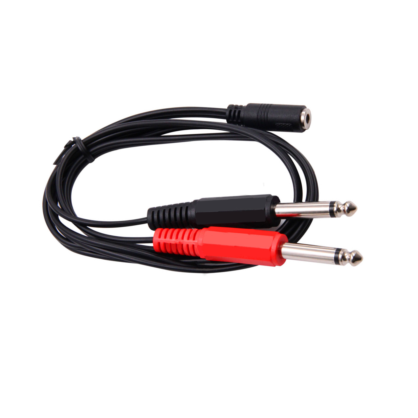 6.35 Mm Male To 2 6.35 Mm 3.5m - Audio Splitter Y review and price