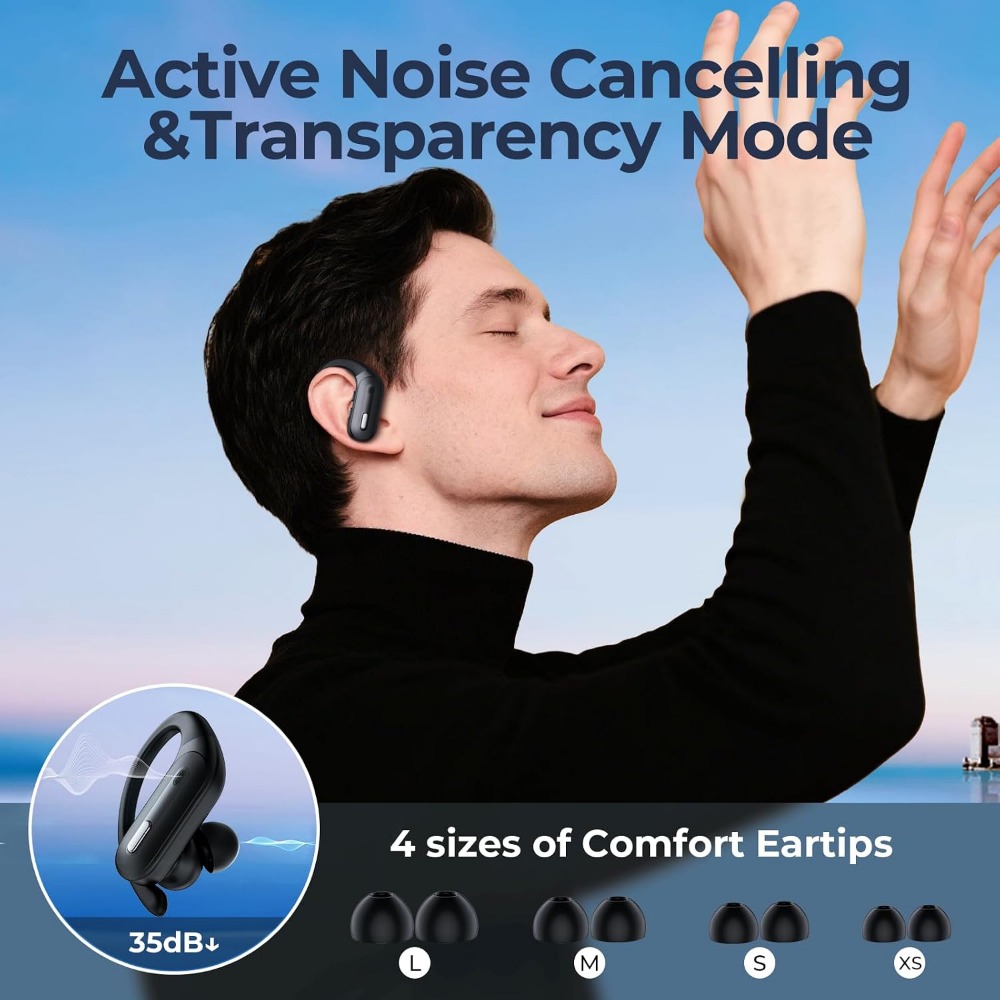 Wireless Earbuds with Noise Ca - Noise Cancelling Headphone review and price