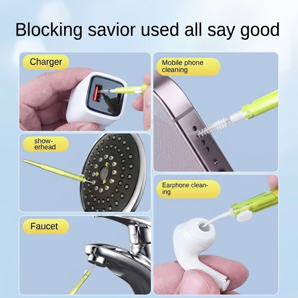 2-in-1 Retractable Phone Clean - Earbuds Charging Case review and price