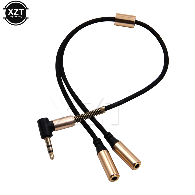 3.5mm 1 To 2 Audio Aux Y Split - Earphone Splitter Jack review and price