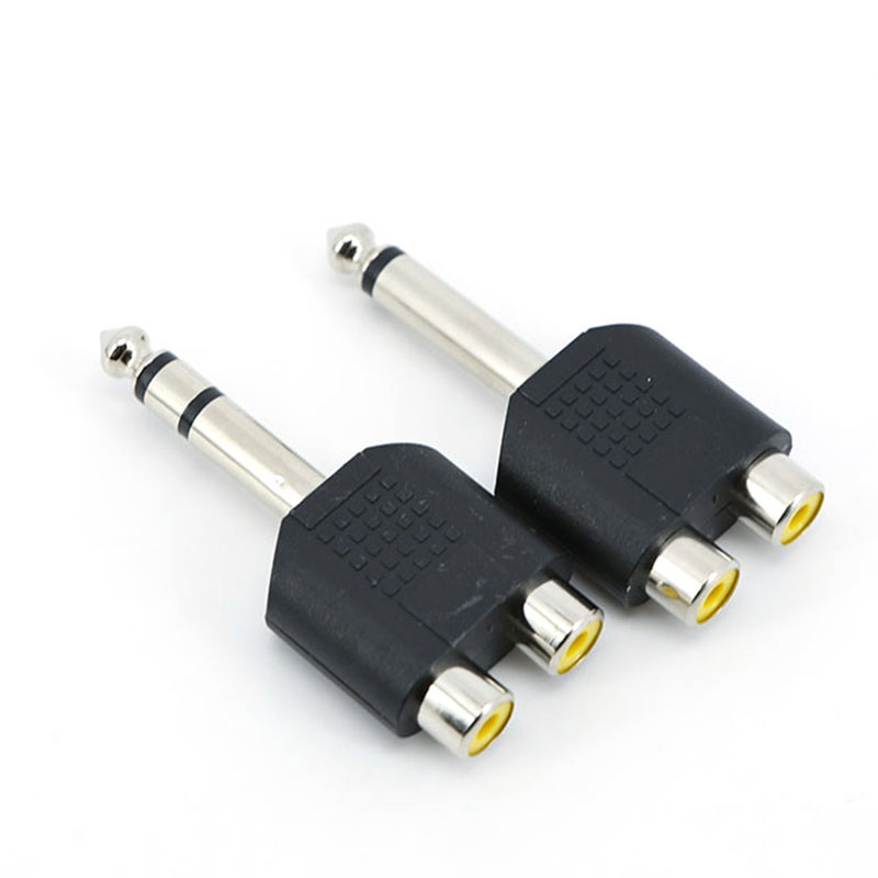6.35mm 6.5 Audio Mono Stereo 1 - Audio Splitter Y review and price