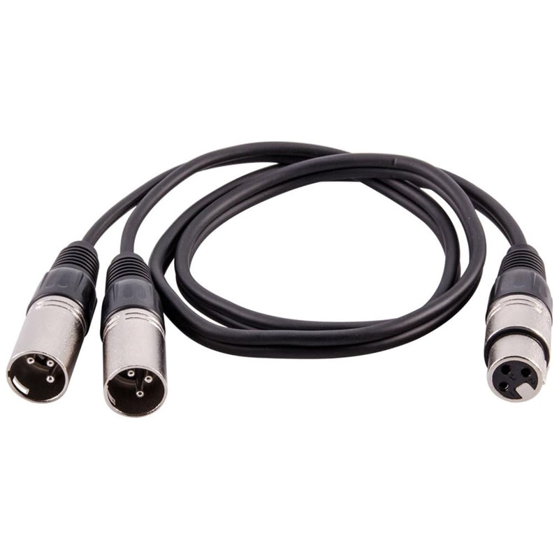 XLR Splitter Cable 3 Pin Femal - Audio Splitter Y review and price