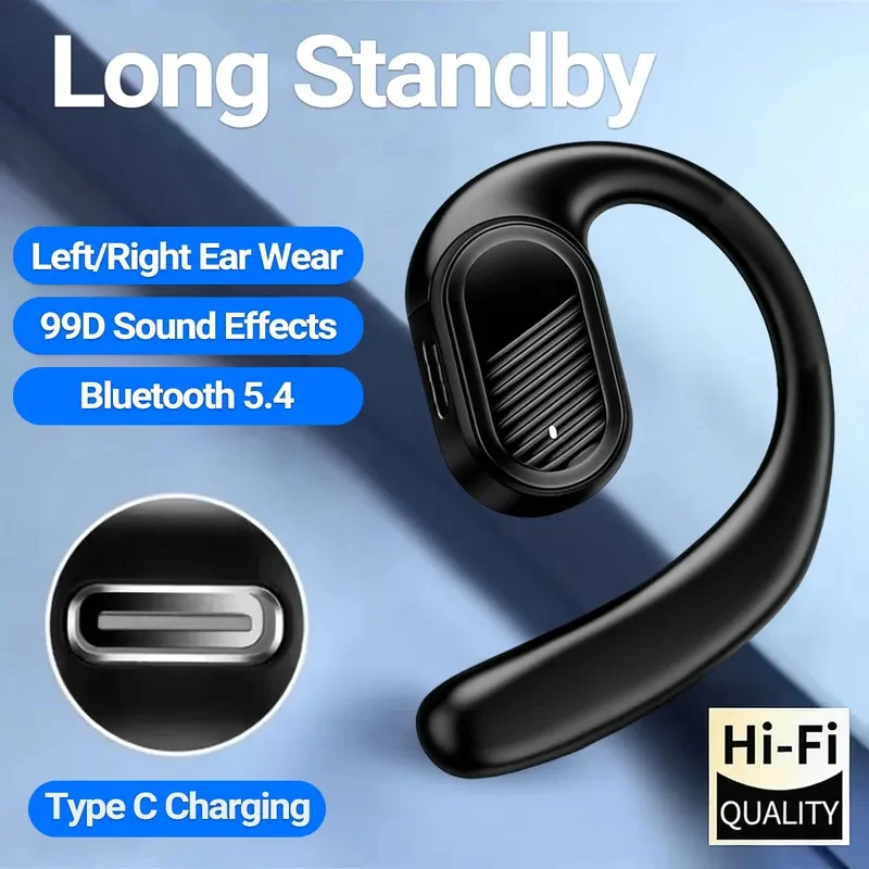Bluetooth 5.4 Open Wireless Ea - Bluetooth Headset On Ear review and price