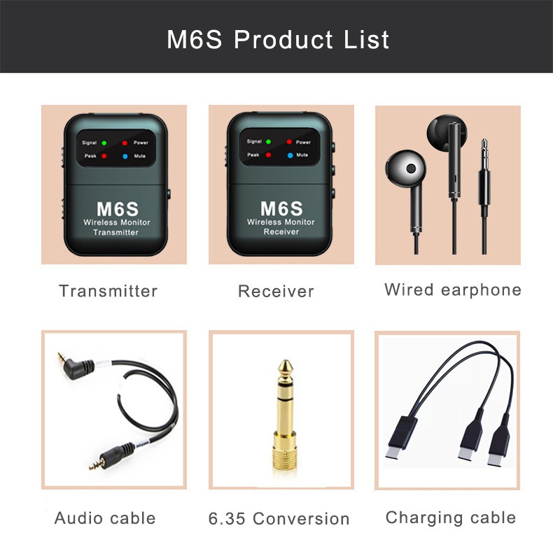 2.4G Stereo Wireless In-Ear Mo - In Ear Monitor Iem review and price