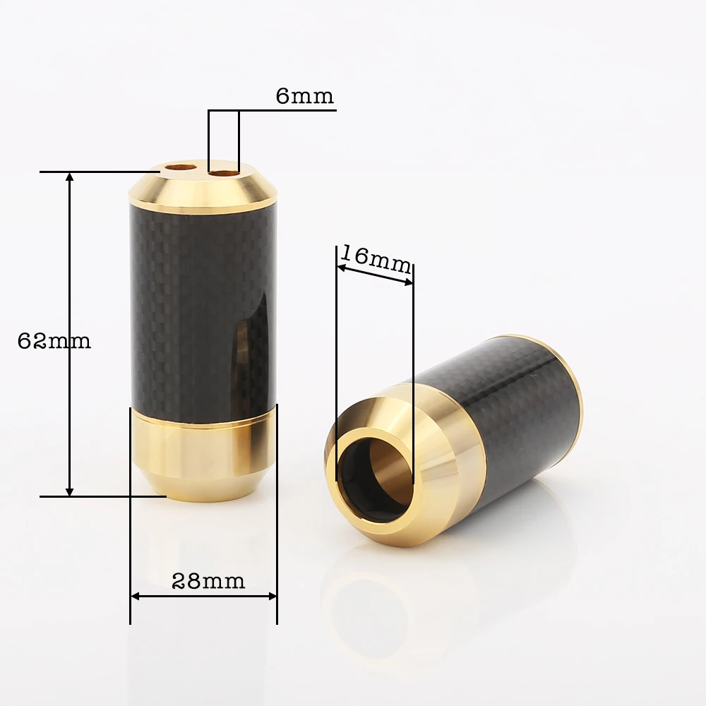 Audiocrast Carbon fiber Gold P - Audio Splitter Y review and price