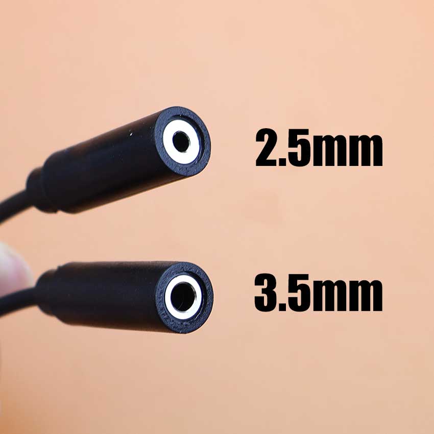 1pcs 2.5mm 3.5mm Mono Stereo A - Audiophile Headphone Wired review and price
