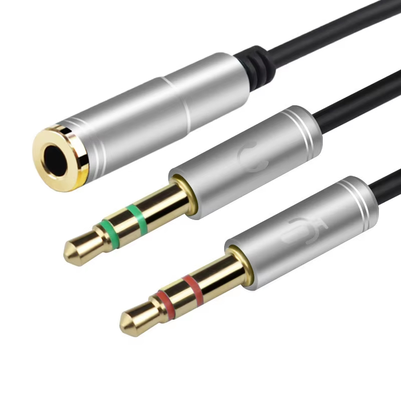 NNBILI Mini Jack 3.5 Microphon - Earphone Splitter Jack review and price