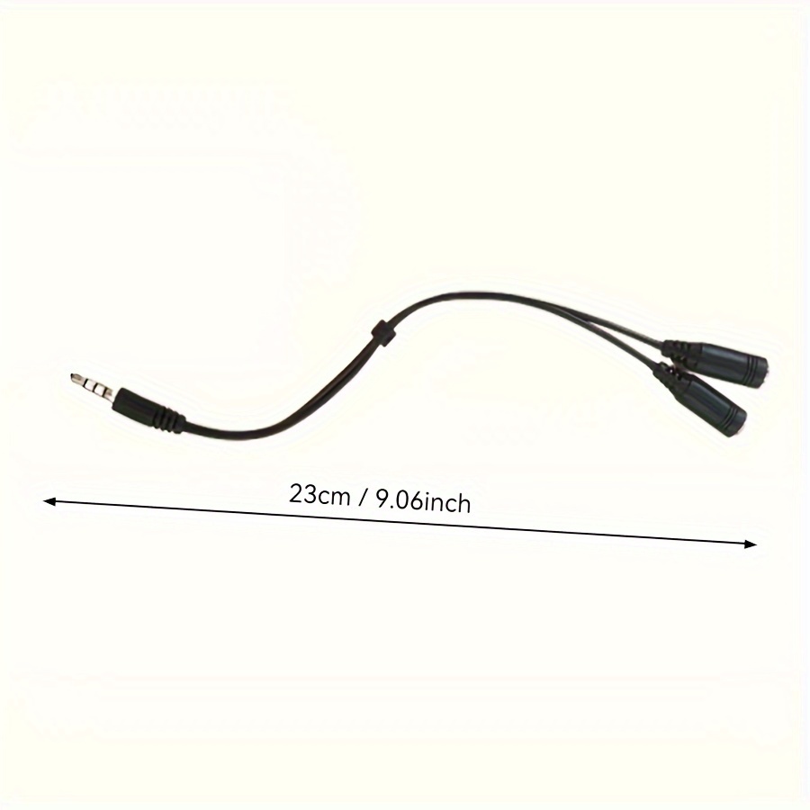 3.5mm Stereo Audio 1Male to 2  - Audio Splitter Y review and price
