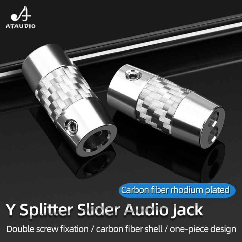 4pcs Carbon Fiber Y Splitter A - Audio Splitter Y review and price