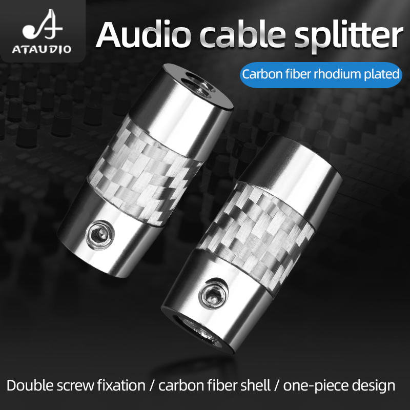 4pcs Carbon Fiber Y Splitter A - Audio Splitter Y review and price