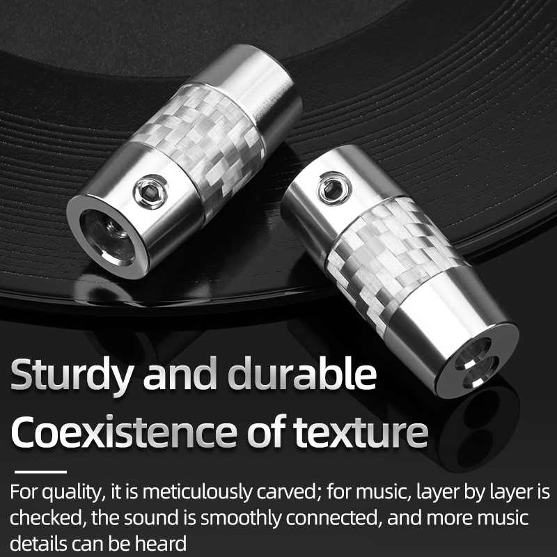4pcs Carbon Fiber Y Splitter A - Audio Splitter Y review and price