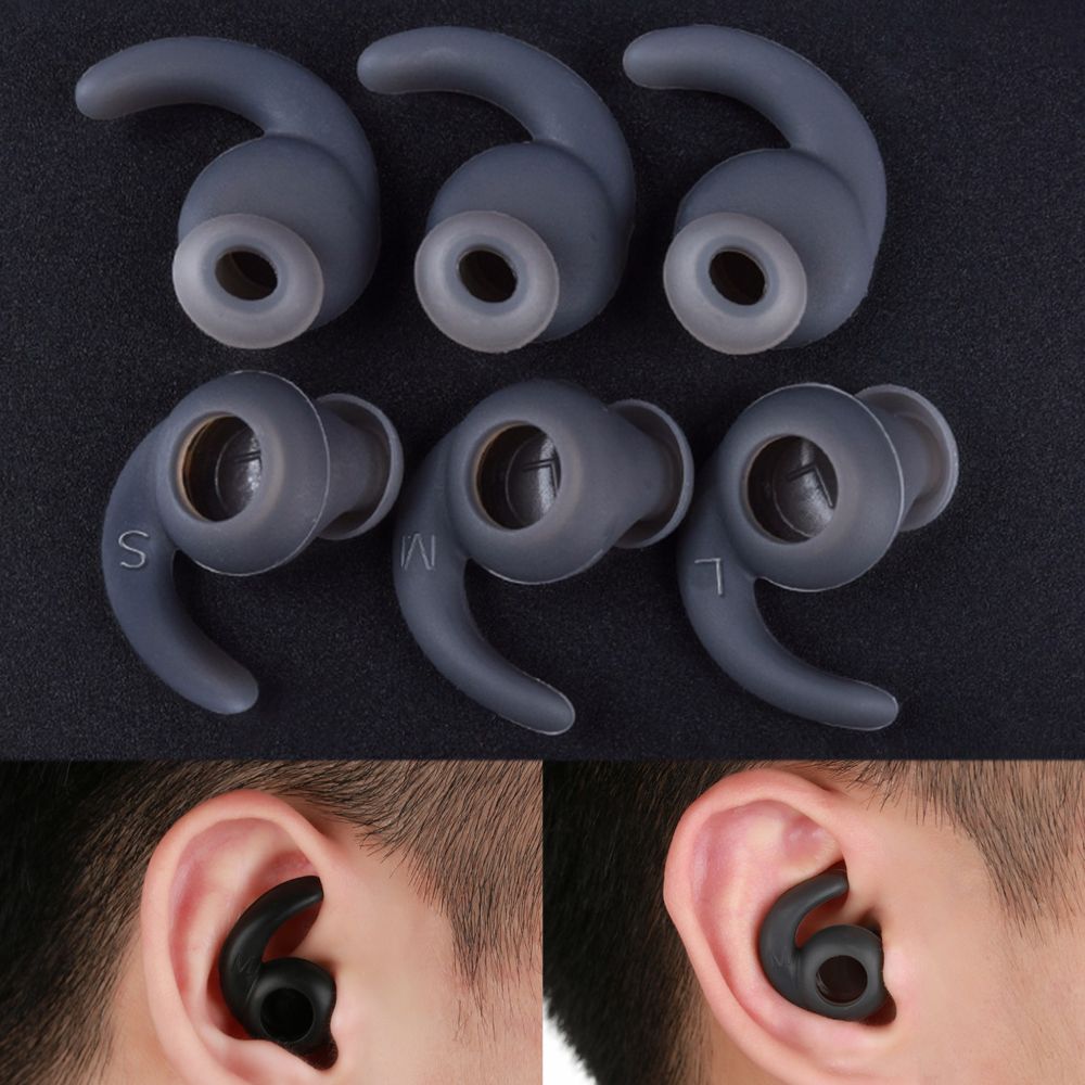 3 Pairs S/M/L In-ear Sports He - Sports Earphone Hook review and price