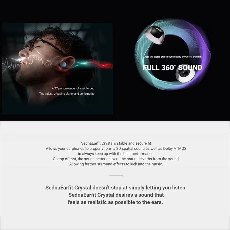 AZLA SednaEarfit Crystal Earti - Wireless Earbuds Tws review and price