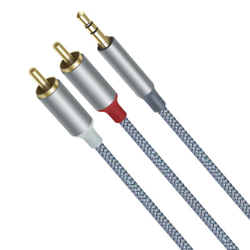 3PCS Hifi Y Splitter Adapter A - Audio Splitter Y review and price