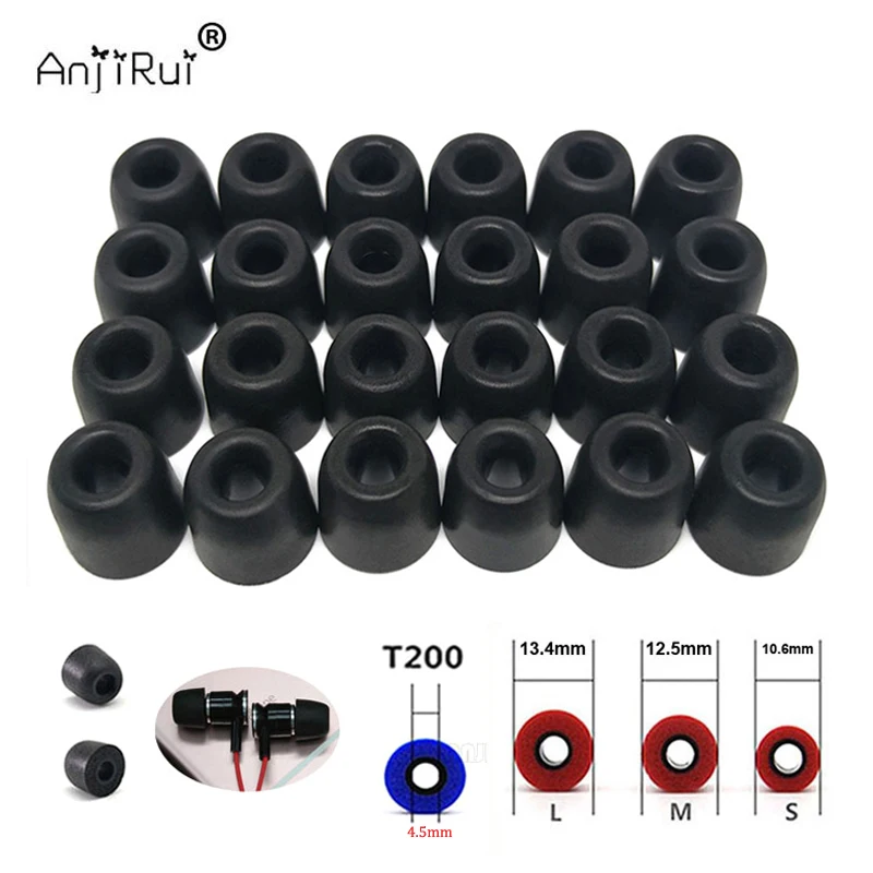 12Pair ANJIRUI Memory Foam Ear - Earphone Foam Tip review and price