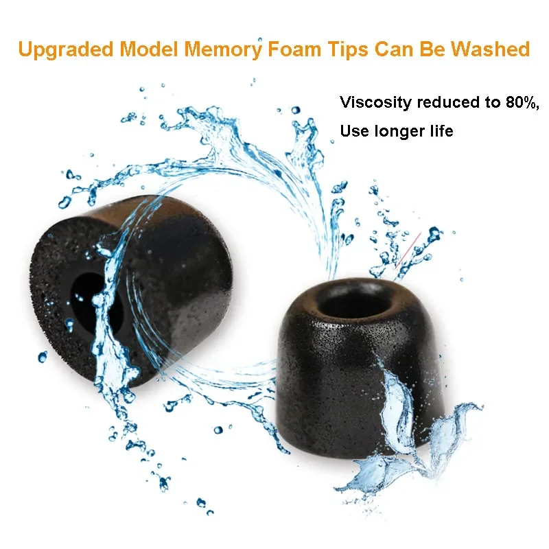 12Pair ANJIRUI Memory Foam Ear - Earphone Foam Tip review and price
