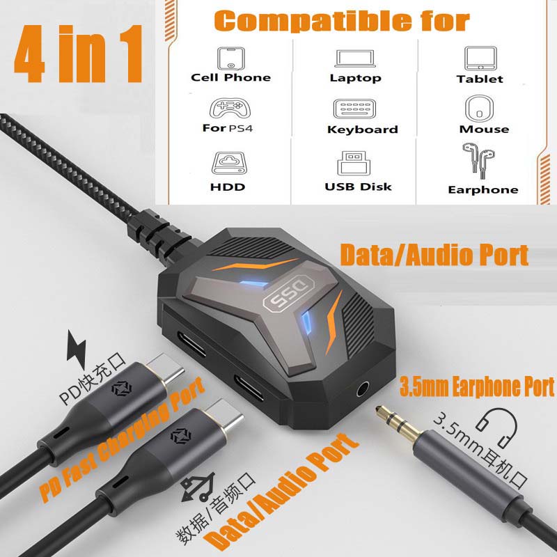 Type C Splitter USB C to 3.5mm - Earphone Splitter Jack review and price