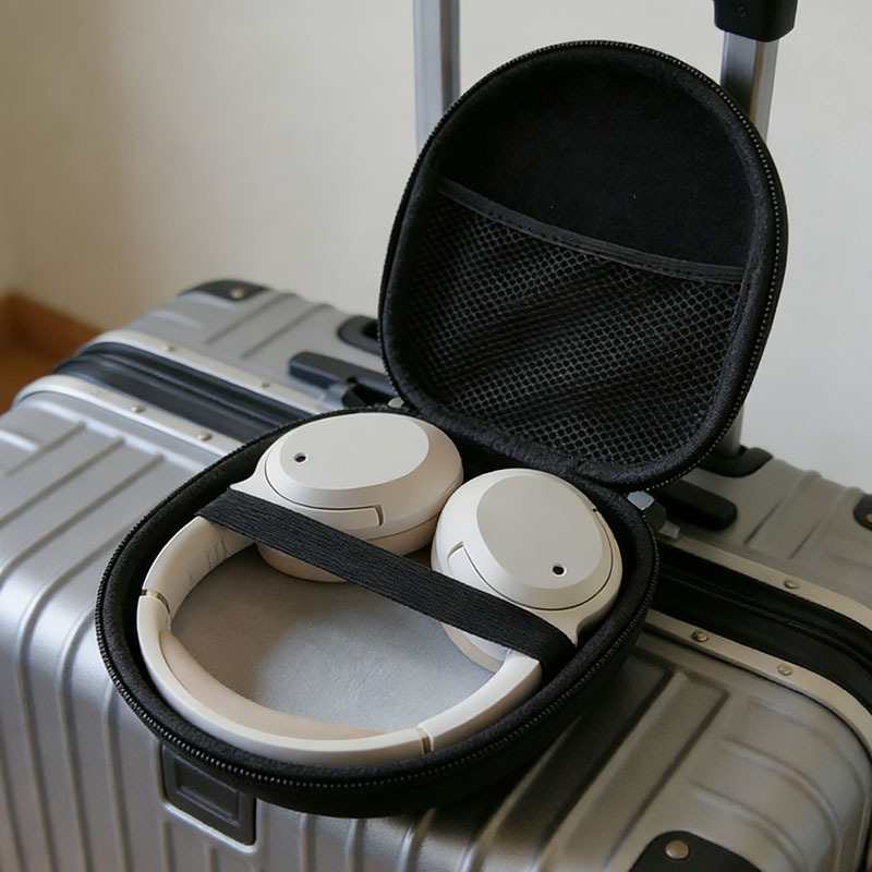 Multi-Functional Black EVA Har - Headphone Case Hard review and price