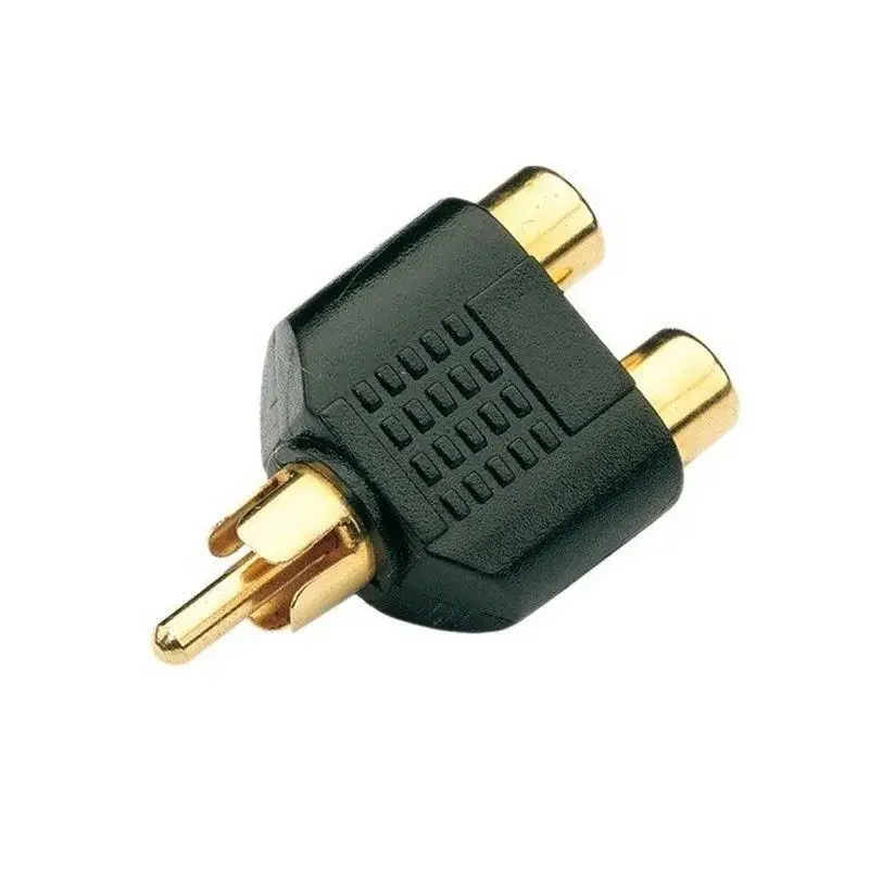 Lot 10/100PCS RCA Splitter AV  - Audio Splitter Y review and price
