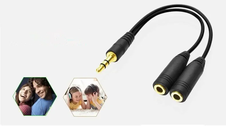 Headphone Splitter, 3.5mm Exte - Earphone Splitter Jack review and price