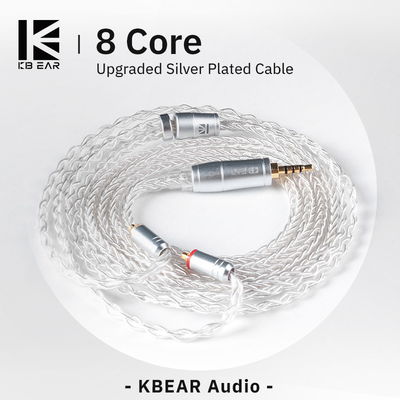 KBEAR 8 Core Upgraded Silver W - In Ear Monitor Iem review and price
