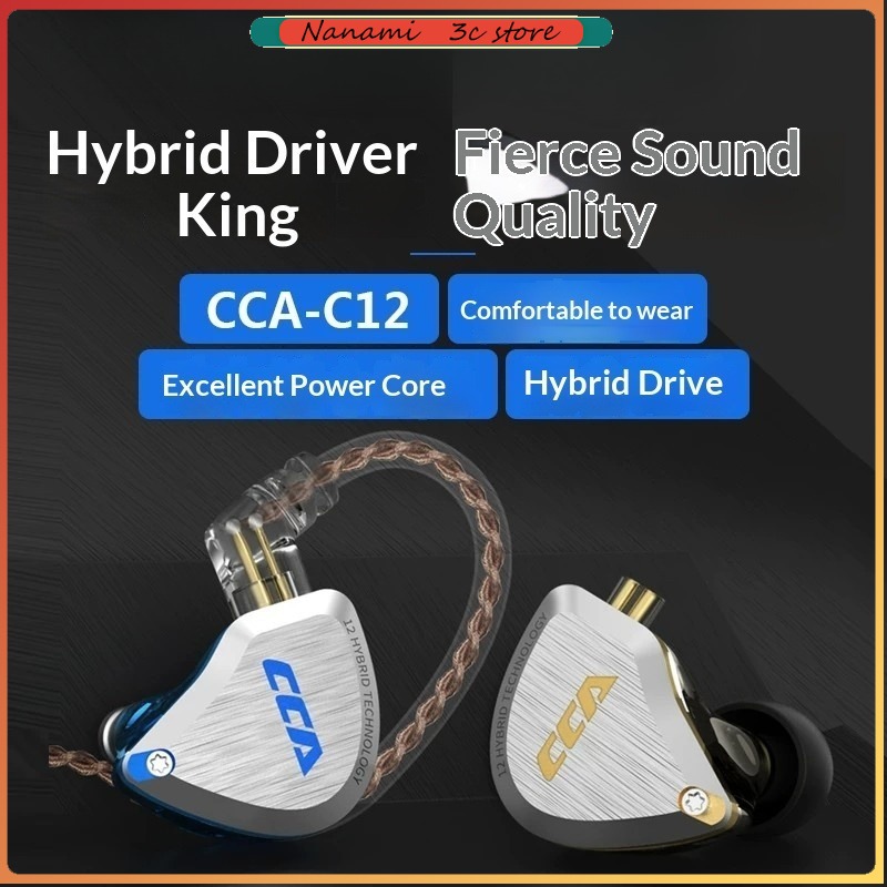 CCA C12 Earphones Hi-Fi Audiop - Audiophile Headphone Wired review and price