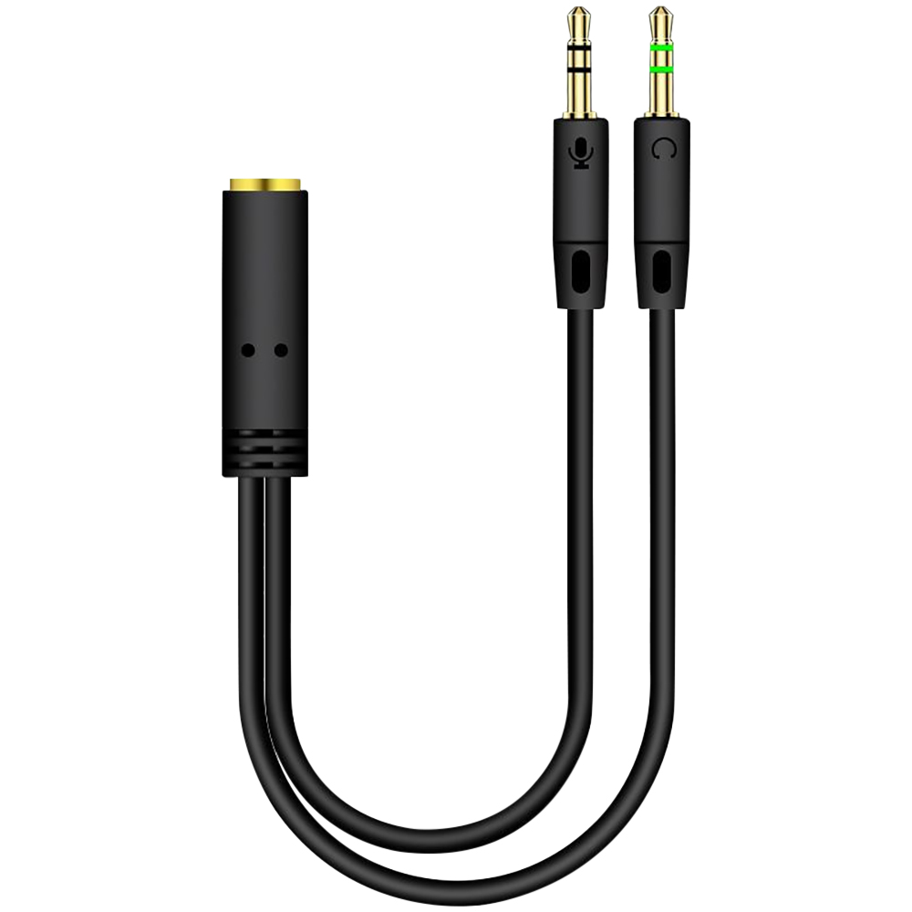 3.5mm Jack 2 Male To 1 Female  - Earphone Splitter Jack review and price