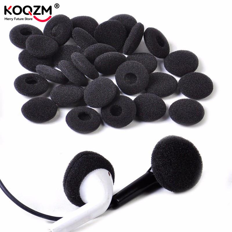 30pcs Sponge Covers Tips Black - Earphone Foam Tip review and price