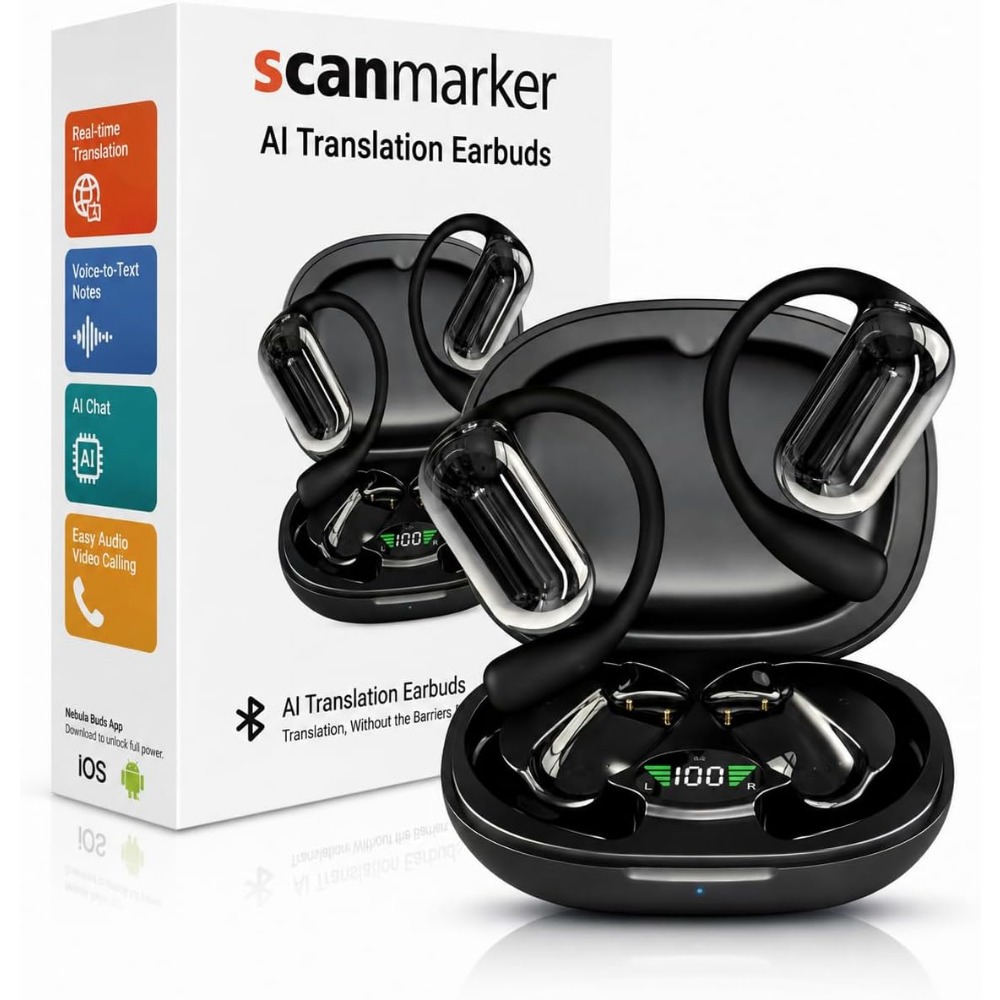 Real-Time Translation Earbuds: - Noise Cancelling Headphone review and price