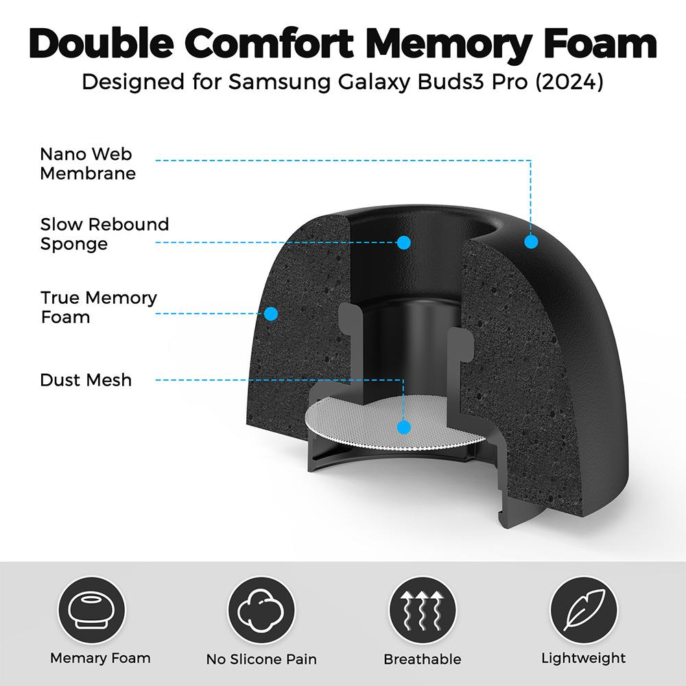 XDcase 4 Pairs Replacement Mem - Earphone Foam Tip review and price
